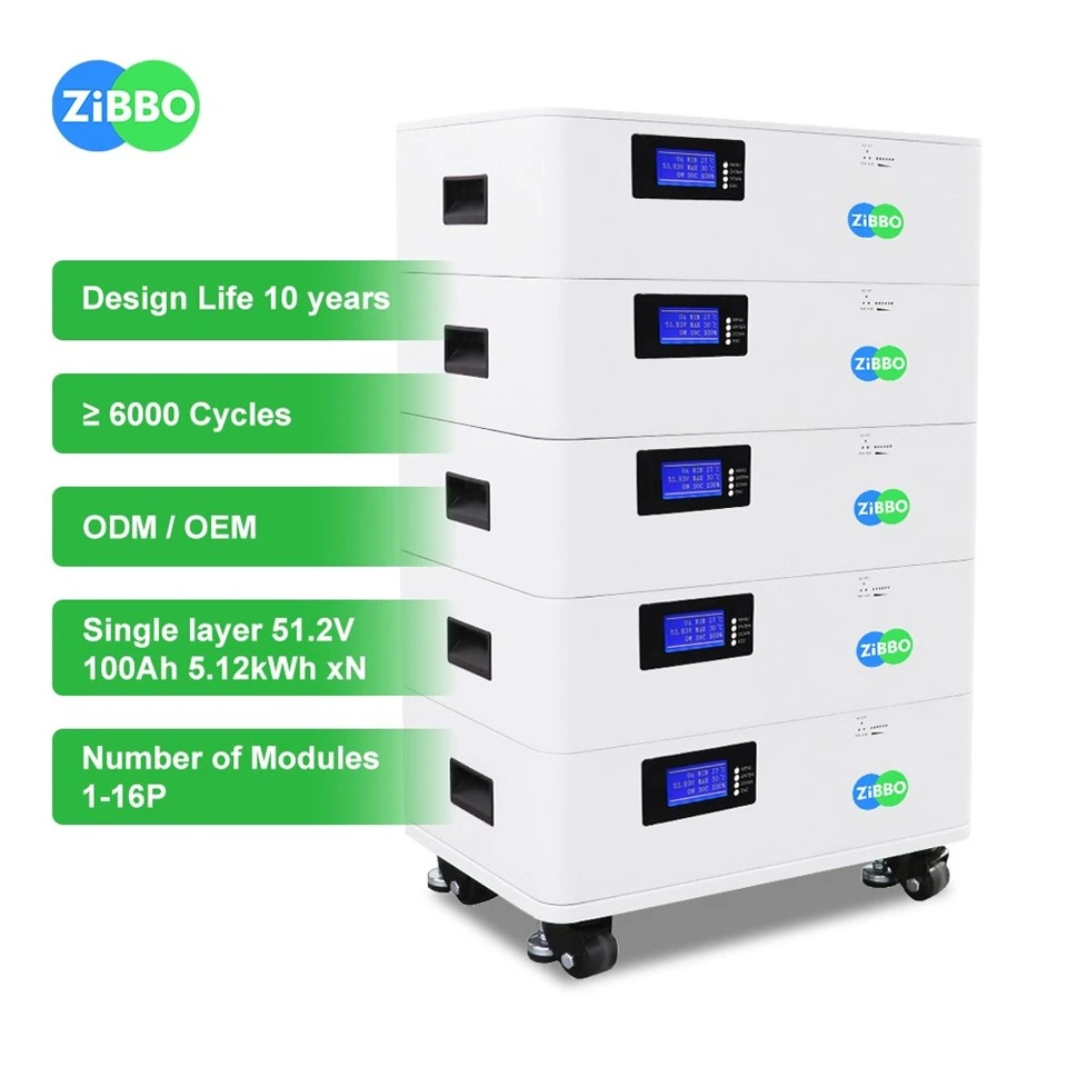 48V Stacked LiFePO4 Battery 600Ah 30KWH Lithium Iron Batteries