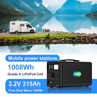 1200W portatīvā elektrostacija 1008WH LIFEPO4 akumulators