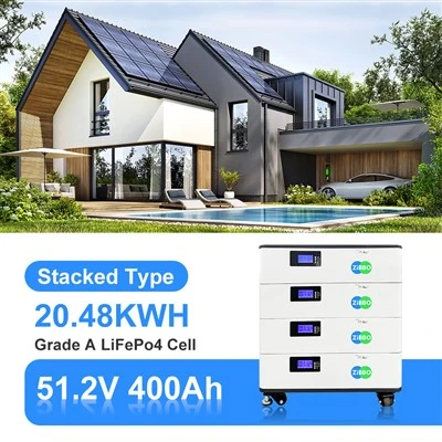 Ķīnas rūpnīcas Lifepo4 akumulators 51.2V 400Ah 20kWh litija baterijas
