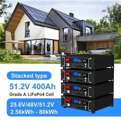 Ar plauktu uzstādīts 20kwh 400ah 51,2v lielas ietilpības litija akumulatora komplekts